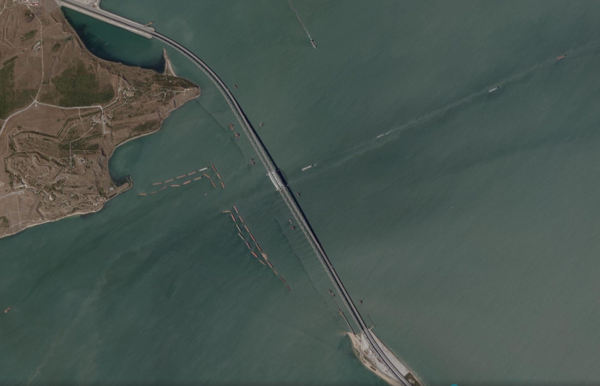 Ponte di Kerch — 18 agosto 2024