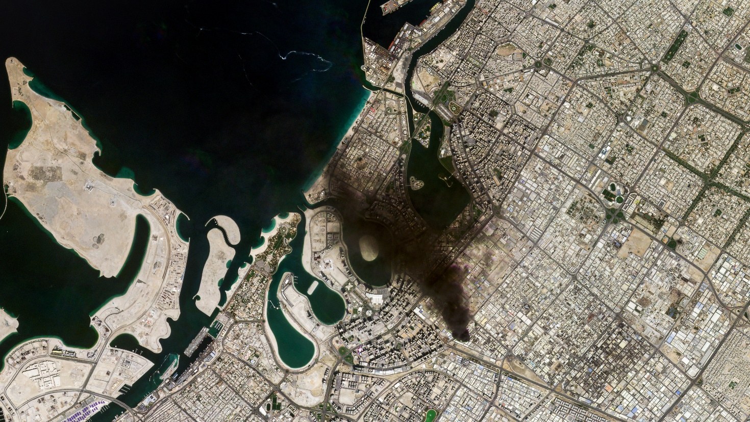 Dubai, after the Iranian missile strike