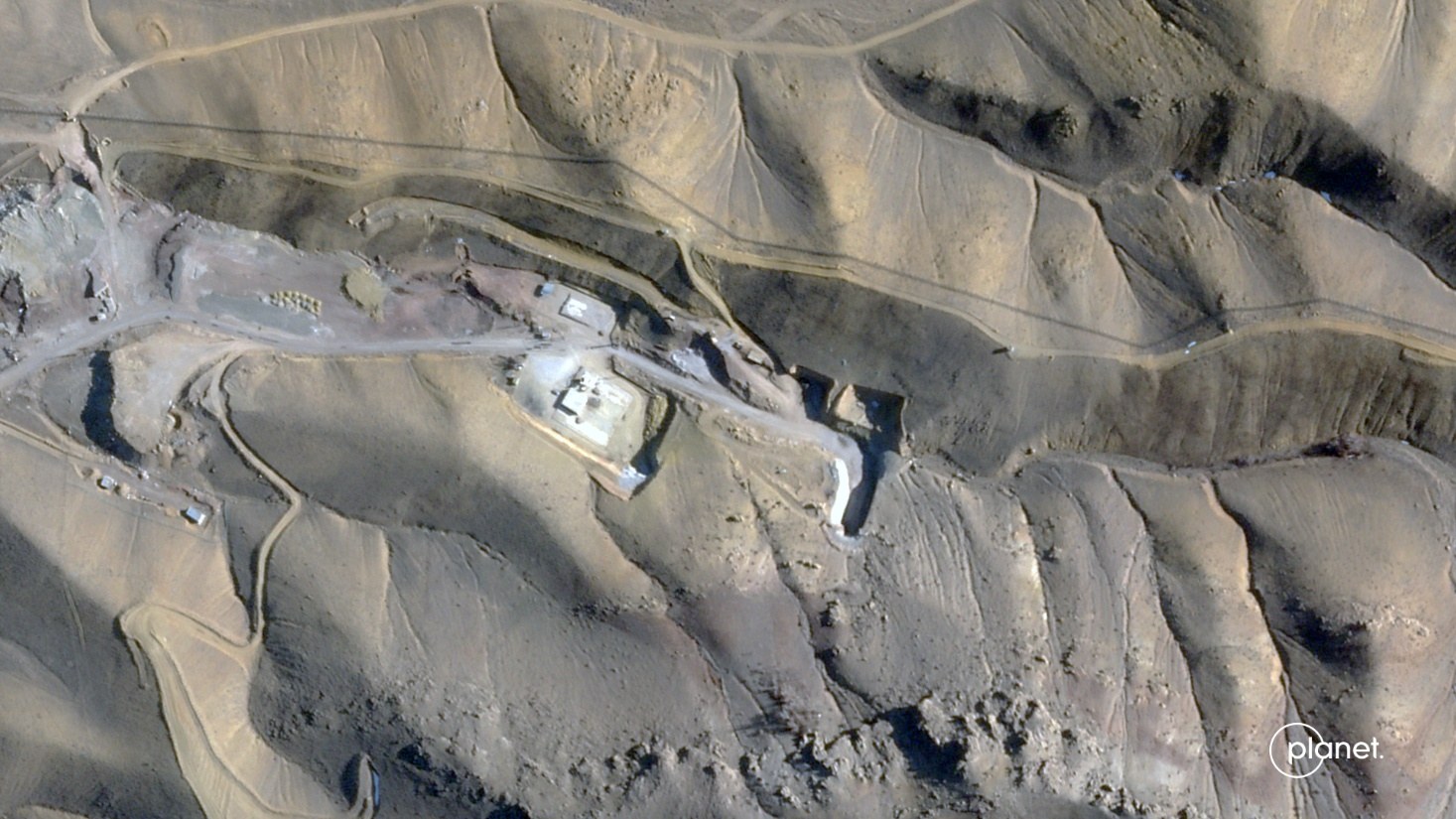 Tabriz missile base, after the strike