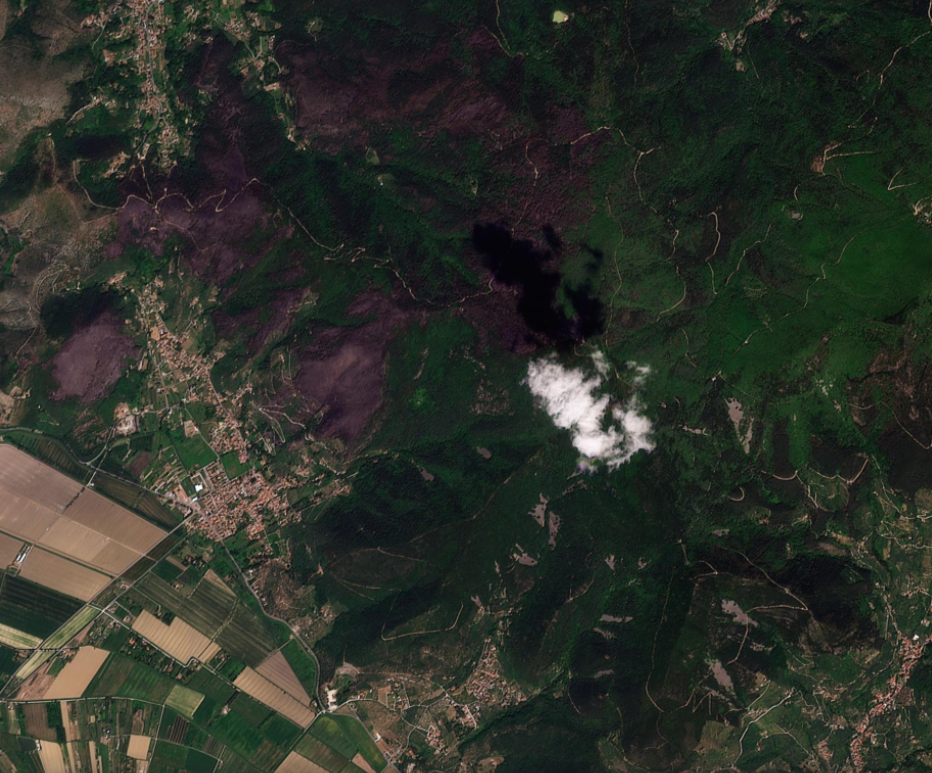 Monte Faeta — PlanetScope 2 maggio 2026, giorno successivo