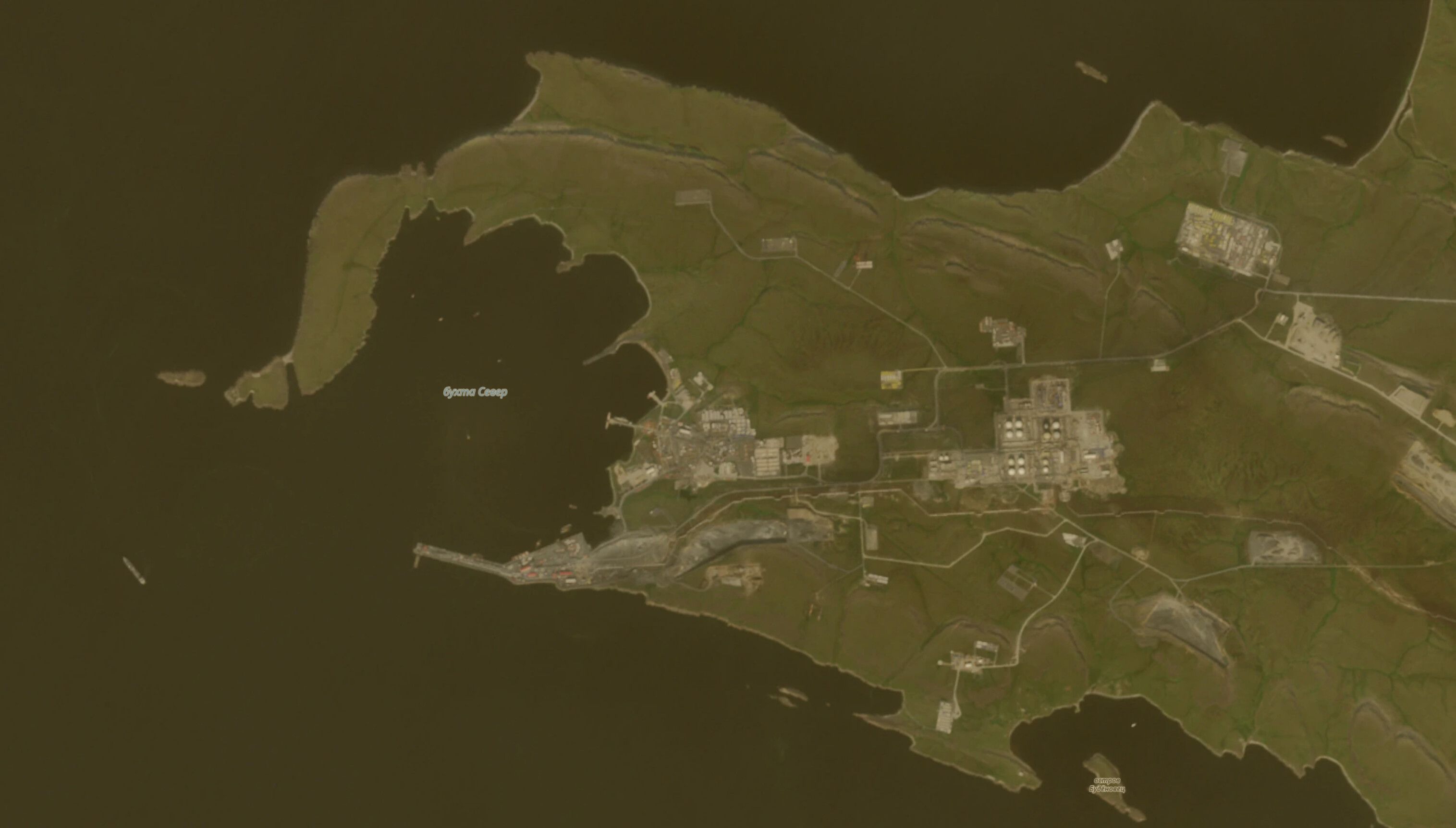 Sever Bay, terminal operativo
